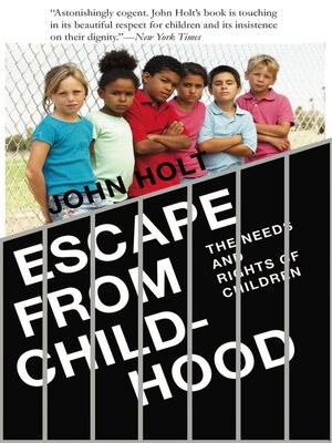 cover image of Escape From Childhood